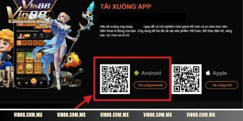 Bạn có thể tải app VIN88 để chơi game tiện lợi hơn