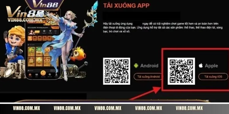 Quy trình tải app VIN88 trên điện thoại ios vô cùng đơn giản