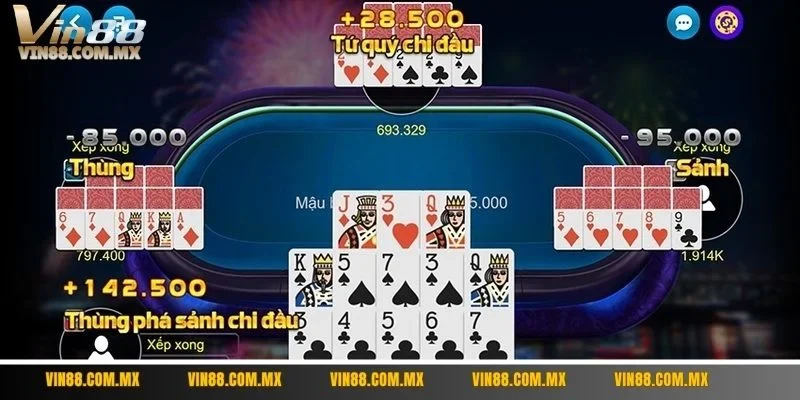 Thế nào là game bài Mậu binh online Vin88